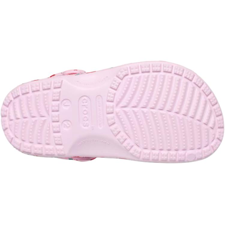 Crocs Classic Clog Comfortable Soft Non-Slip Durable Low-Top Kids Sandals Pink Kids sandals 211020-6ZW