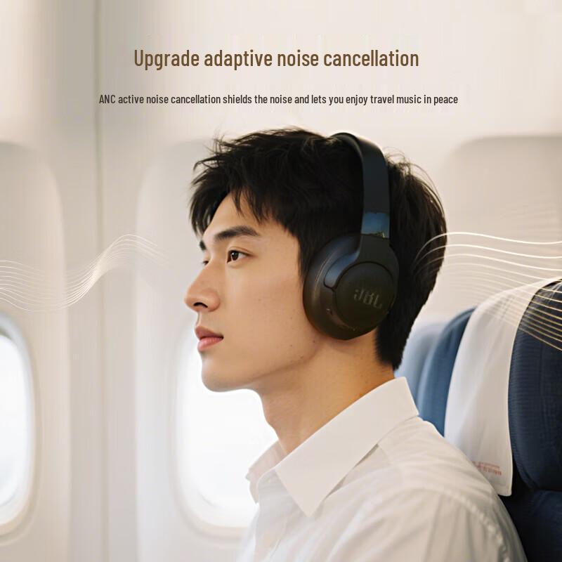 JBL TUNE 770NC Wireless Noise-Cancelling Headphones