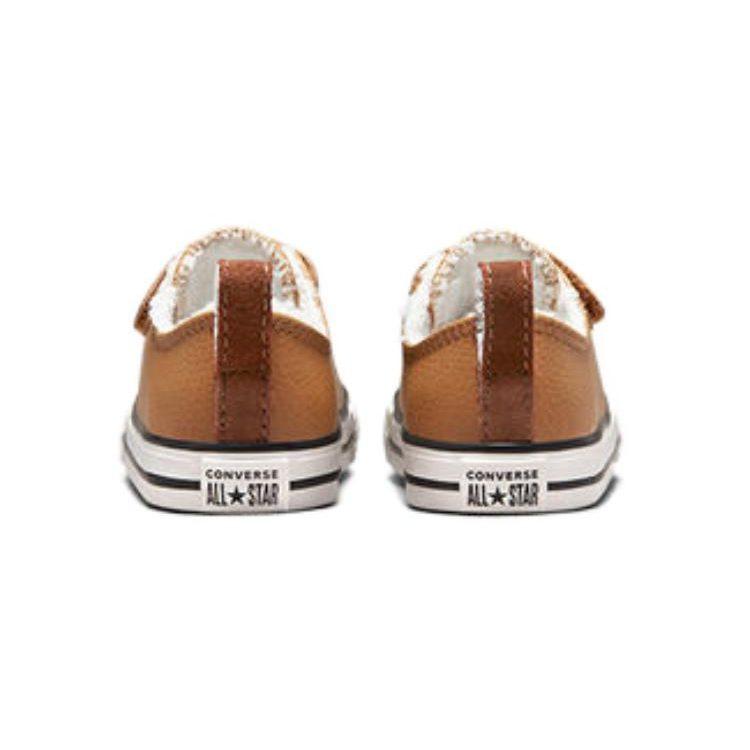 Converse Chuck Taylor All Star Easy On Comfortable Low Top Canvas Shoes Brown Infant And Toddler A03181C