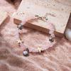 Bohemian Crystal Natural Stone Shell Bracelet Painted Shell Starfish Anklet Beaded Bracelet For Women Beach Jewelry Gifts