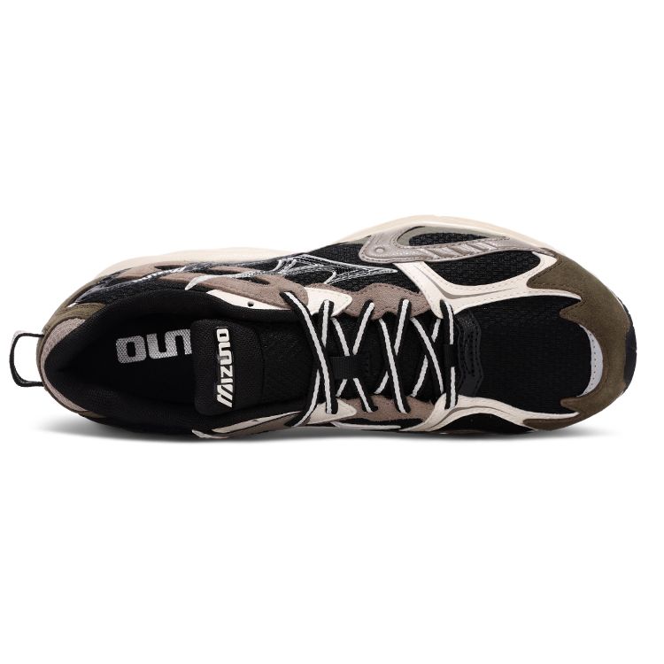 Mizuno Retro Comfortable Synthetic Leather Shock Absorption Wear-Resistant Support Rebound Low-Top Casual Running Shoes Unisex sneaker D1GH232201