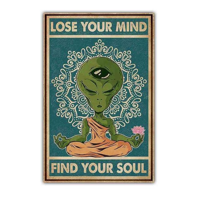 

Ретро искусство рисунок холст картина абстрактный молитва гало плакат офис настенная живопись гостиная коридор украшение дома фреска без рамки 21*30cm No Frame