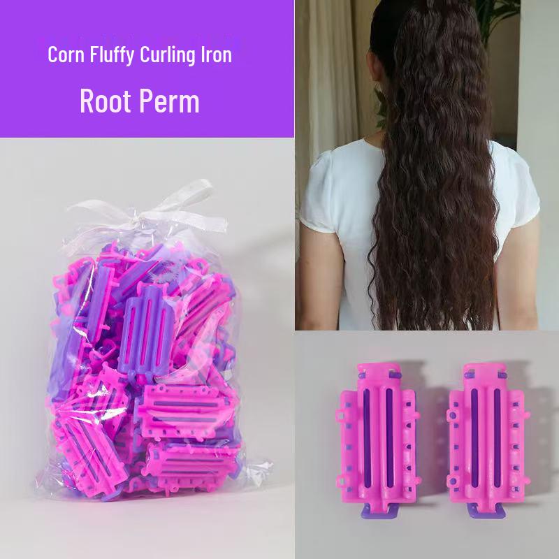 Fluffy Invisible Perm Rods for Root and Voluminous Perms