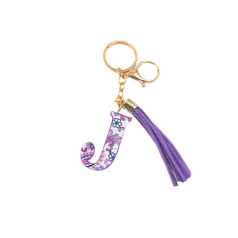 Colorful English Alphabet Keychain & Graduation Gift Accessory