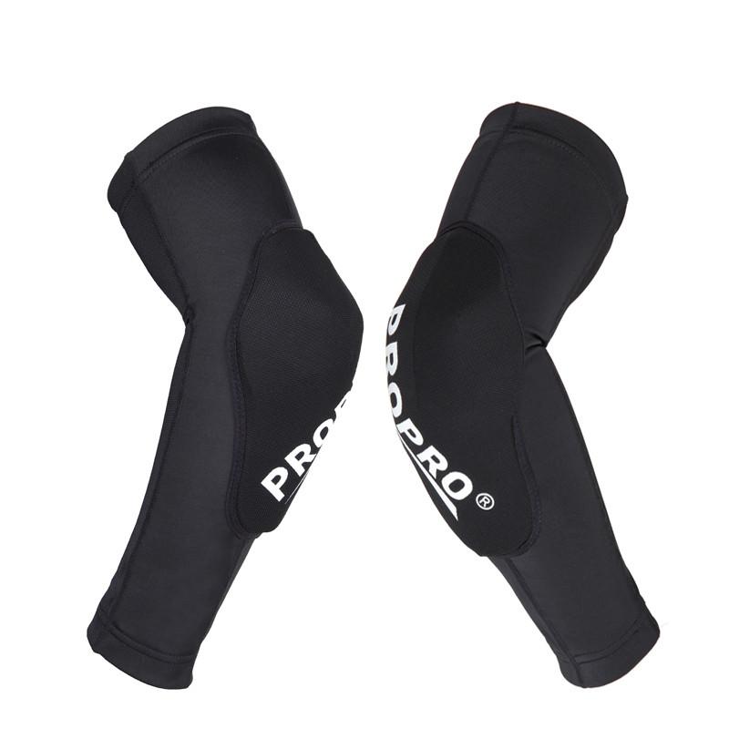 

Мягкие защитные приспособления для баскетбола, защита от столкновений, мужские дышащие рукава для фитнеса, налокотники, налокотники для бадминтона, футбола, спортивное защитное снаряжение L/XL чёрный