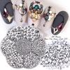 7 Grid Plum Blossom Boxed Resin Flat Bottom Nail Art Jewelry Jelly Diamond Violent Bear Ab Rhinestone Diy Clothing Diamond Sticker