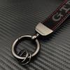 BNI1 2026 New For VW VOLKSWAGEN Hub Caps High Grade Suede Leather Keyring GLI GTD GTE TSI TDI Car Keychain For Volkswagen VW Jetta Go