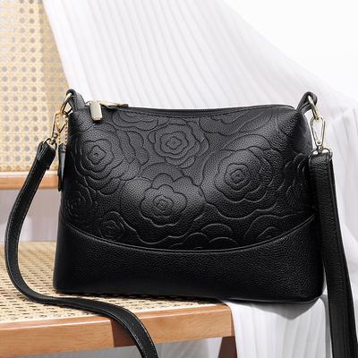 Bag Women's 2025 New Multi-layer Large-capacity Shoulder Bag Simple and Fashionable Commuter Messenger Bag Women's Bag