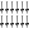 12 Pack Trampoline Spacers With Screws To Fix The Trampoline - Replacement Trampoline Accessories-Good