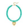 1 szt. Gruba Letnia Plażowa Biżuteria Statement Prezenty Boho Kolorowy Akrylowy Naszyjnik Choker z Koralików Dla Kobiet