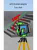 High-Precision 12/16-Line Green Infrared Laser Level for Indoor/Outdoor with Auto-Leveling