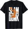 Slam Dunk Basketball Player Silhouette T-shirt