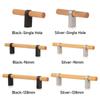 Home Hardware Wardrobe Cabinet Zinc Alloy Wood Door Handle Cupboard Door Knob Drawer Pulls