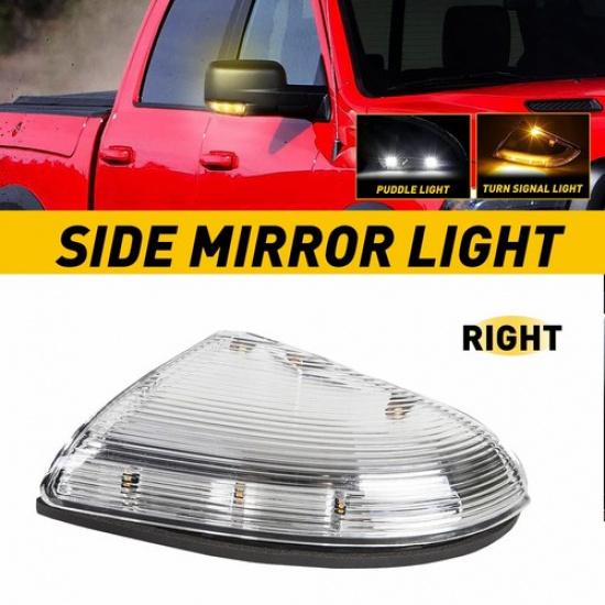 

Right Side Door Mirror Turn Signal Light Clear Lens for DODGE RAM 1500 2009-2014