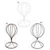 Metal Hat Display Stand Fashion Wig Storage Rack Hollowed-out Balloon Shaped Tabletop Holder for Hat or Baseball Cap