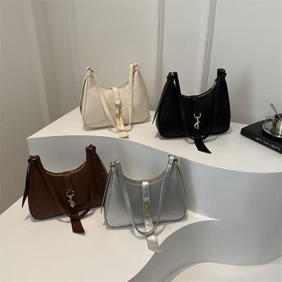 Niche Design Underarm Bag for Women In Summer New Retro Crossbody Bag Feel for Women One Shoulder Underarm Crescent Bag