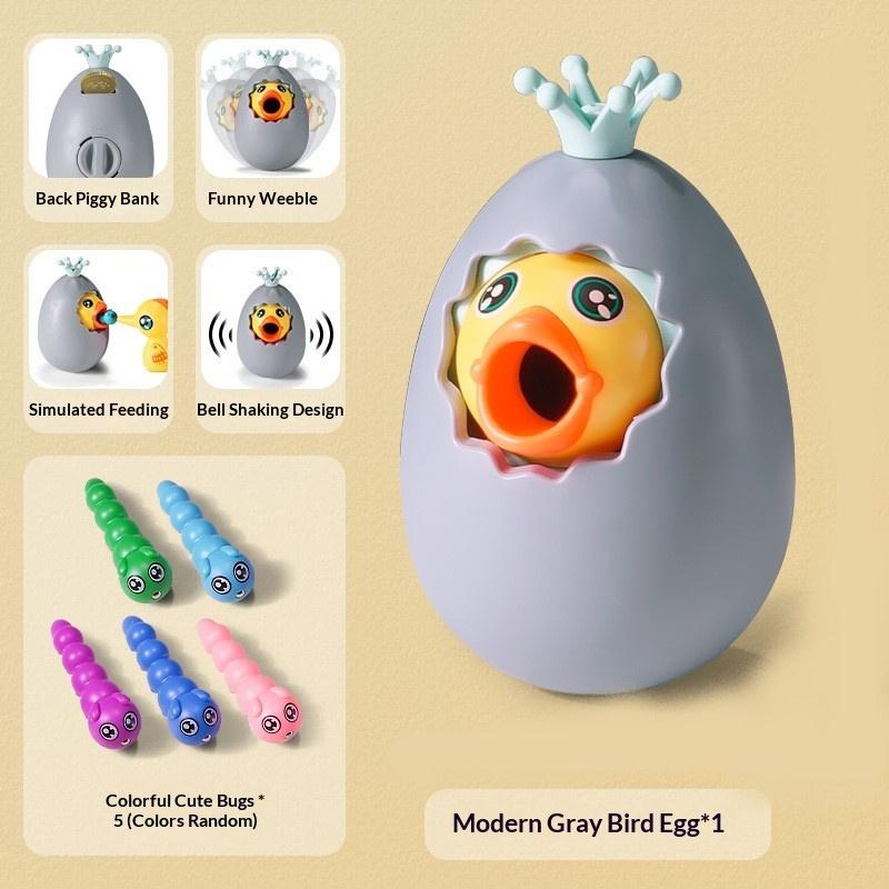 Children'S Woodpecker Toy, Educational Early Childhood Fishing And Insect Catching Game, Magnetic Montessori Magnetic Toy
