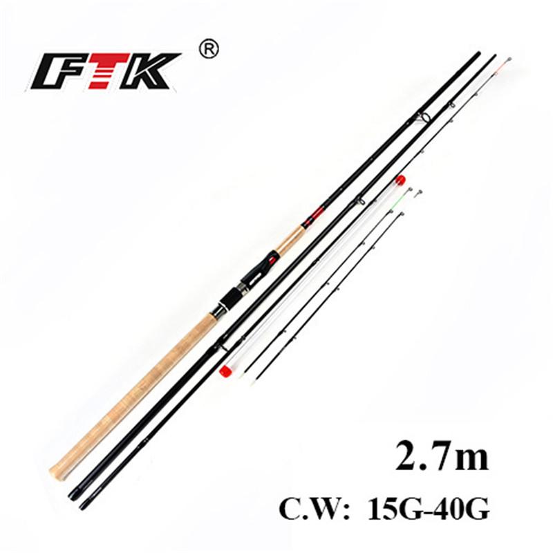 FTK Forgó horgászbot, 99%-os nagy szén-dioxid-kibocsátású szuperkemény horgászbot, 2 részes horgászbot nélküli, 2 tartalék botvég