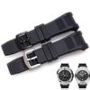 Rubber Watchband For IWC IW323601 IW376501 IW322503 Wristband 30mmx16mm Notch End Waterproof Silicone Strap Bracelets Pin Buckle