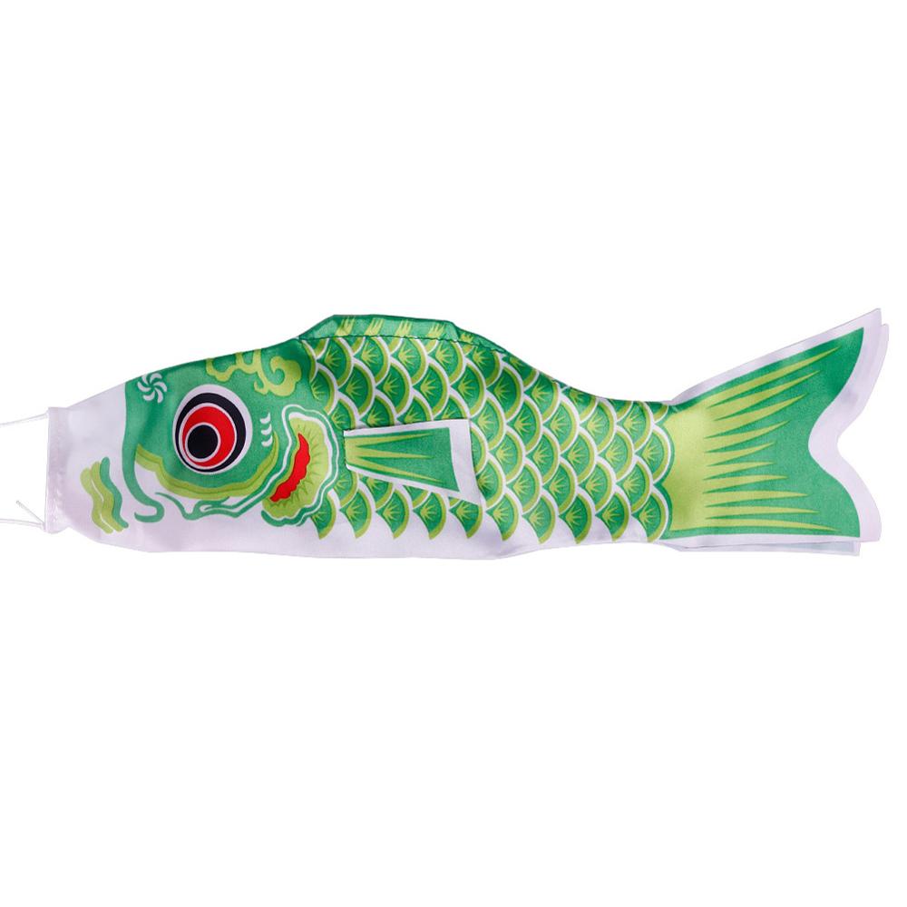 40/70/100cm Japanese Carp Spray Windsock Streamer Fish Flag Wind Chimes Hanging Decorations Yard Colorful Koinobori Kite