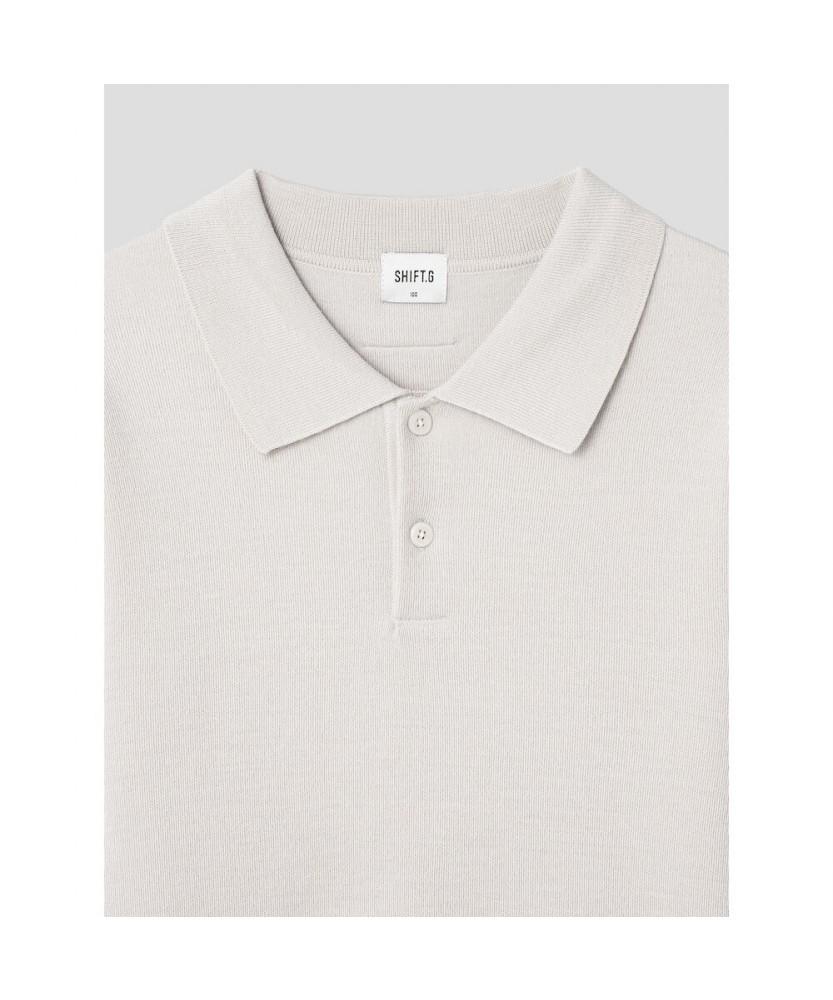 SHIFT.G Polo Neck Sweater Ivory