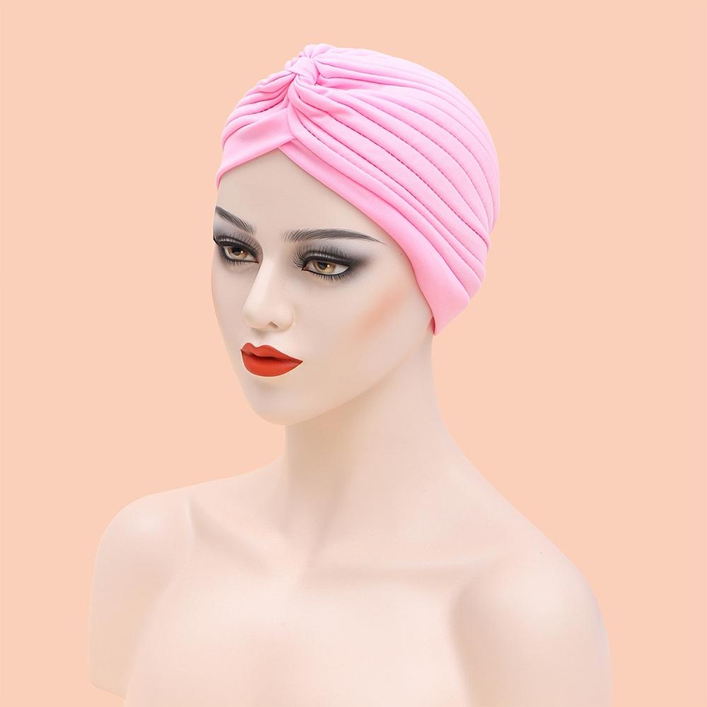Women's Muslim Head Scarf Turban Cap Stretchable Hat for Hair Loss & Chemo