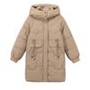 New Women's Hooded Cotton-padded Clothes Women's Medium and Long Loose Winter Fashion Sewn Thickened Cotton-padded Jackets