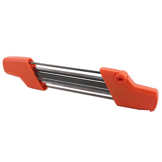 Universal Chainsaw Whetstone Orange Replacement Plastic Steel Saw Teeth Sharpening 1pcbuy at a