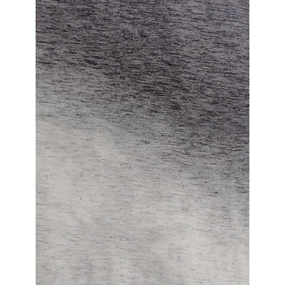Women's gradient T-shirt - short-sleeved crew neck top with 3D gradient print all over