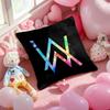 A-Alan Walker Popular Singer Cushion Cover Pattern Printed Pillowcase for Living Room Sofa Cushion Cover & Bedroom Decor