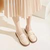 Women's Shoes Evening Cute Kawaii Mary Jane Luxury Leather Casual Gothic Round Toe Ladies Pumps Japanese Style Lolita Footwear A