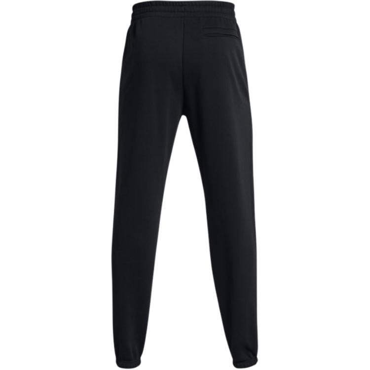 Under Armour Rival Fleece Fashion Comfortable Soft Skin-Friendly Casual Pants Men Bottoms Black 1383097-001