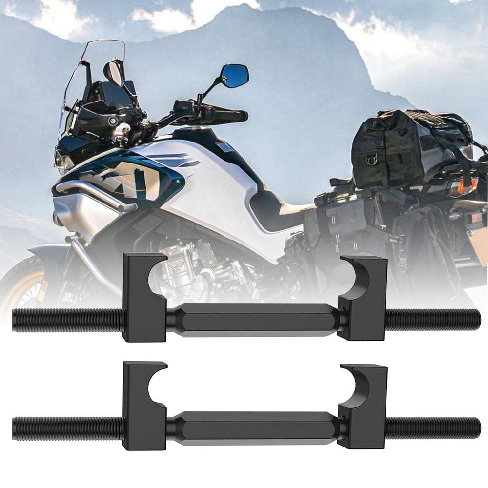 2pcs  Spring Compressor Strut Spring Compressor Kit Manual Removal Puller Tool for Motorbike Front Strut Replacement