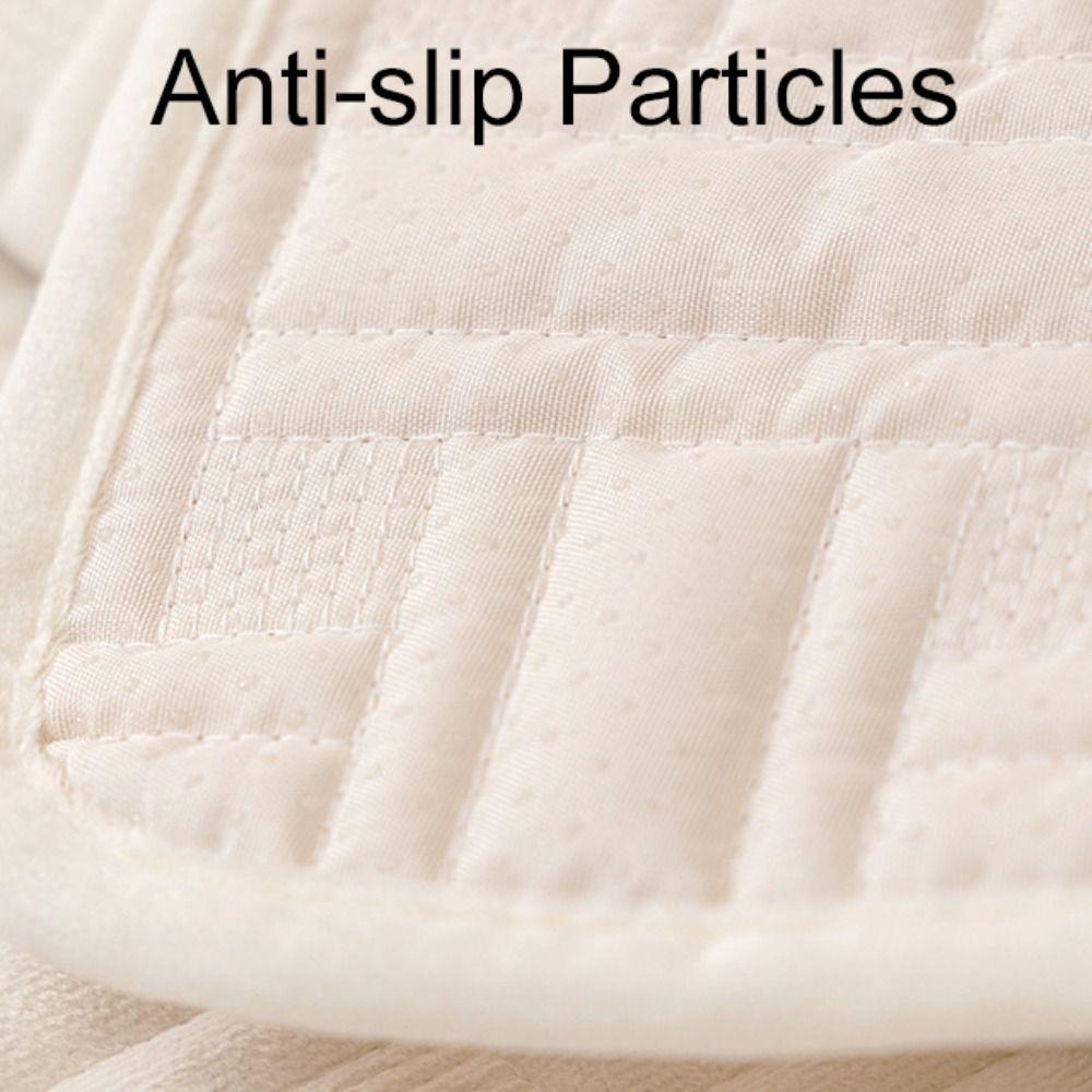 Weaving Pattern Crystal Velvet Sofa Cushion Warm Wearproof Sofa Seat Cover Cloth Nordic Style Non-Slip Sofa Towel Living Room