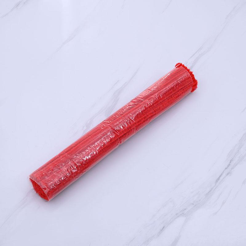 Chenille Stems Twist Sticks DIY Craft Pack for Kids - Solid Color Plush Strips