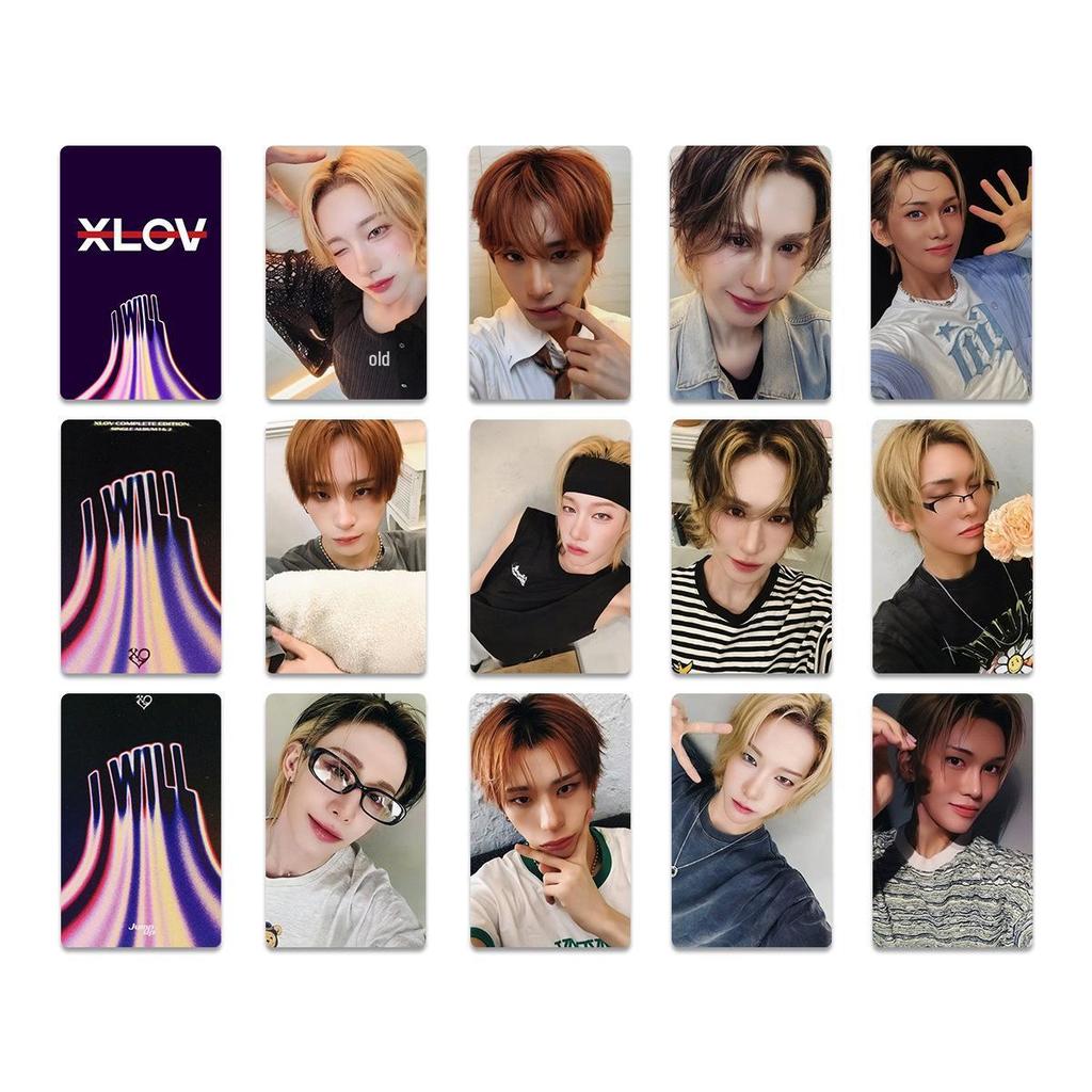 XLOV Exclusive Photocard Set: I WILL Album, EVOL Collection, JUMP UP, YES 24 Edition