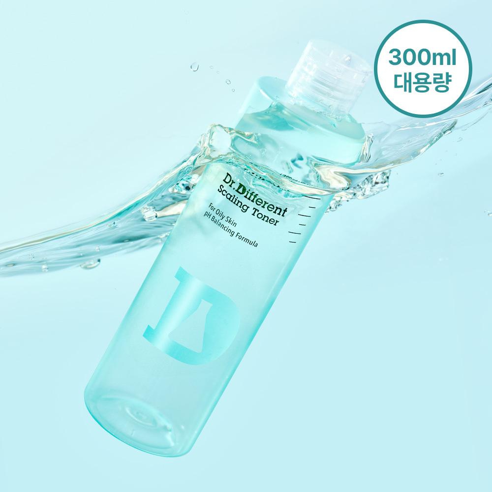 Doctor Different Scaling Toner  For Oily Skin  300ml  Ad