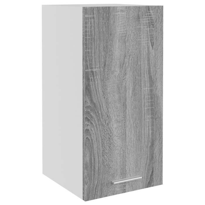VidaXL Wall-mounted Cabinet "Lyon" Sonoma Grey 29.5 X 31 X 60 Cm Engineered Wood 826621