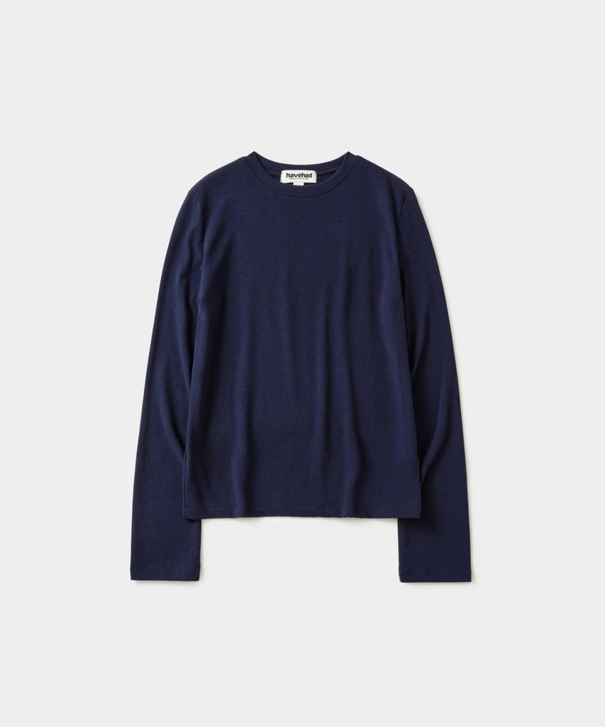 HAVE HAD Mellow Slim Long Sleeve T-Shirt (Navy)