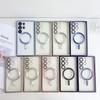 Luxury Plating for Magsafe Magnetic Wireless Charging Case for Samsung Galaxy S25 S24 S23 S22 S21 FE Plus Note 10 20 Ultra Cover