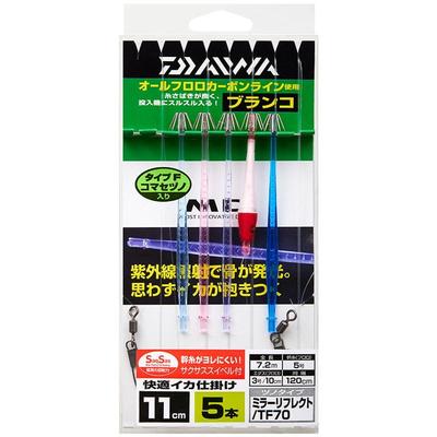 Daiwa Άνετο Καλαμαριέρα Καθρέφτης 11S RF SS 5 Τεμάχια Επιπλέον Κόκκινο και Λευκό