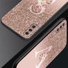 Letter Pink Shiny Phone Case For Samsung Galaxy A56 A36 A26 A34 A17 A16 A06 A14 A12 A54 A72 A24 A22 A20e A52 A50 A40 A32 Cover