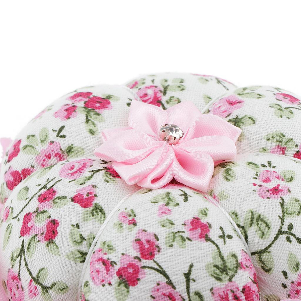 Cushion Pumpkin Pin Cushions with Sewing for Needlework - Pattern Floral