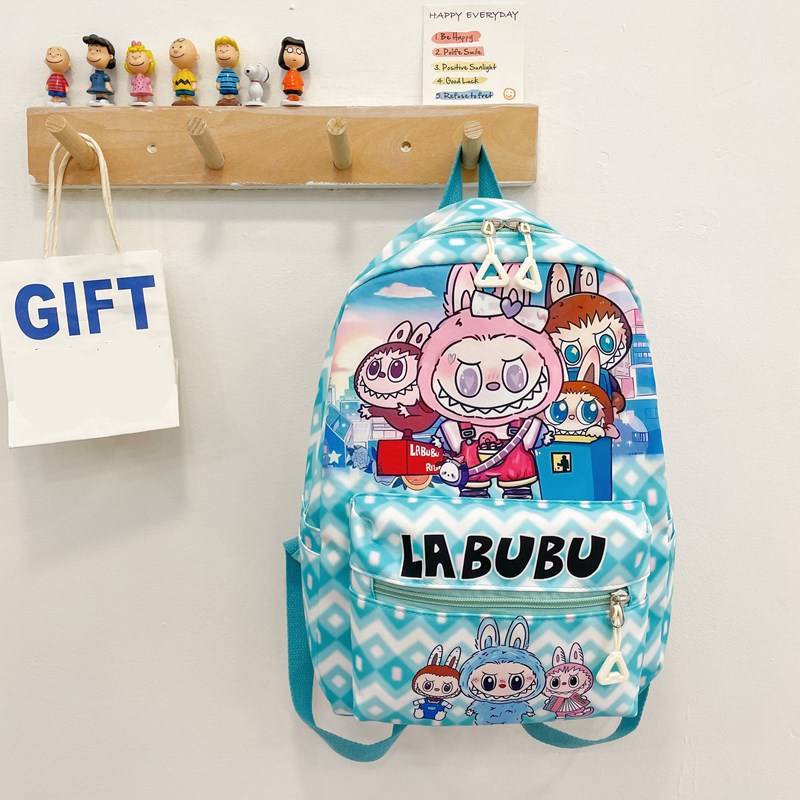Backpack Cartoon Pattern Large Capacity Shoulders Bag Children Gifts