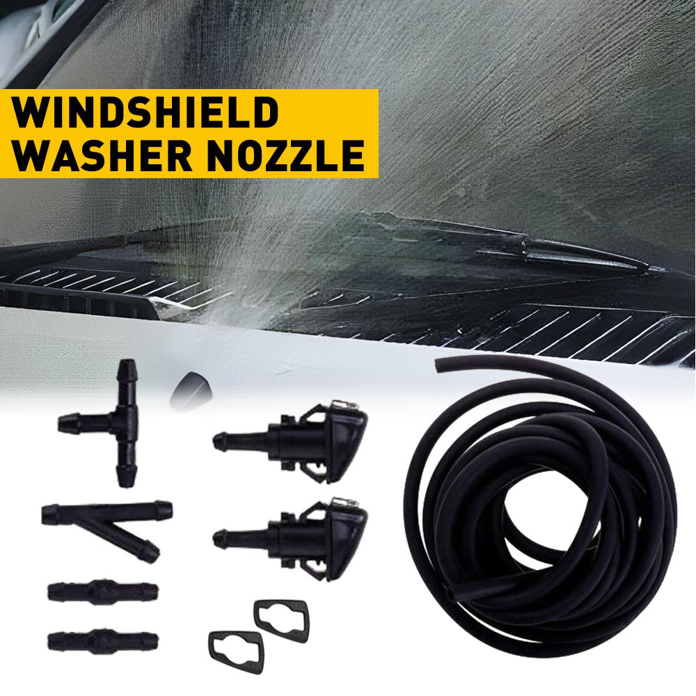 2M/6.56FT Windshield Washer Nozzle Kit for Dodge Durango Charger Journey RAM Jeep Grand Cherokee Compass Patriot Chryslr 300