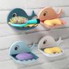 Flow Bathroom Wall-Mounted Draining Whale Soap Dispenser