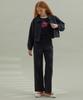 Manavis7 Washed Crop Jacket Black