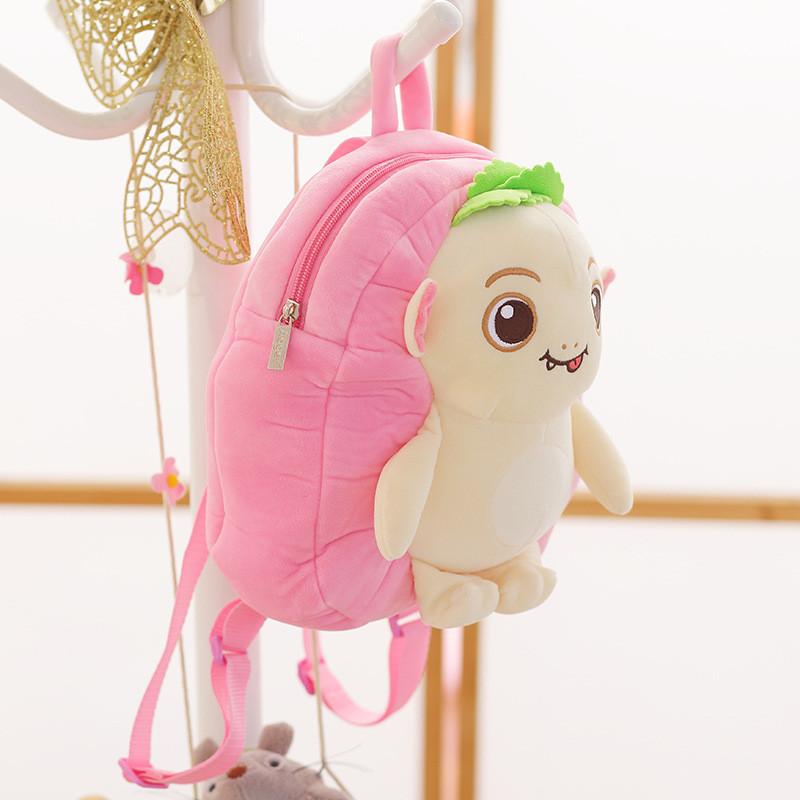 Charming Plush Huba Backpack For Kids Highquality Pp Cotton Cute Style Cartoon