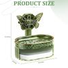 1pc New Butterfly Soap Box Light Suction Double Soap Box Minimalist Style Bathroom Storage Container