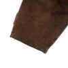 Made In Japan Long Sleeve Suede Leather Coat 9 Quilted Sheepskin Liner Women Used
